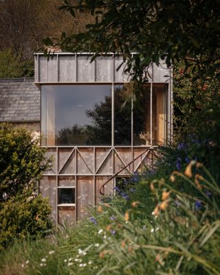detail of Studio Weave's house in Devon, Made of Sand