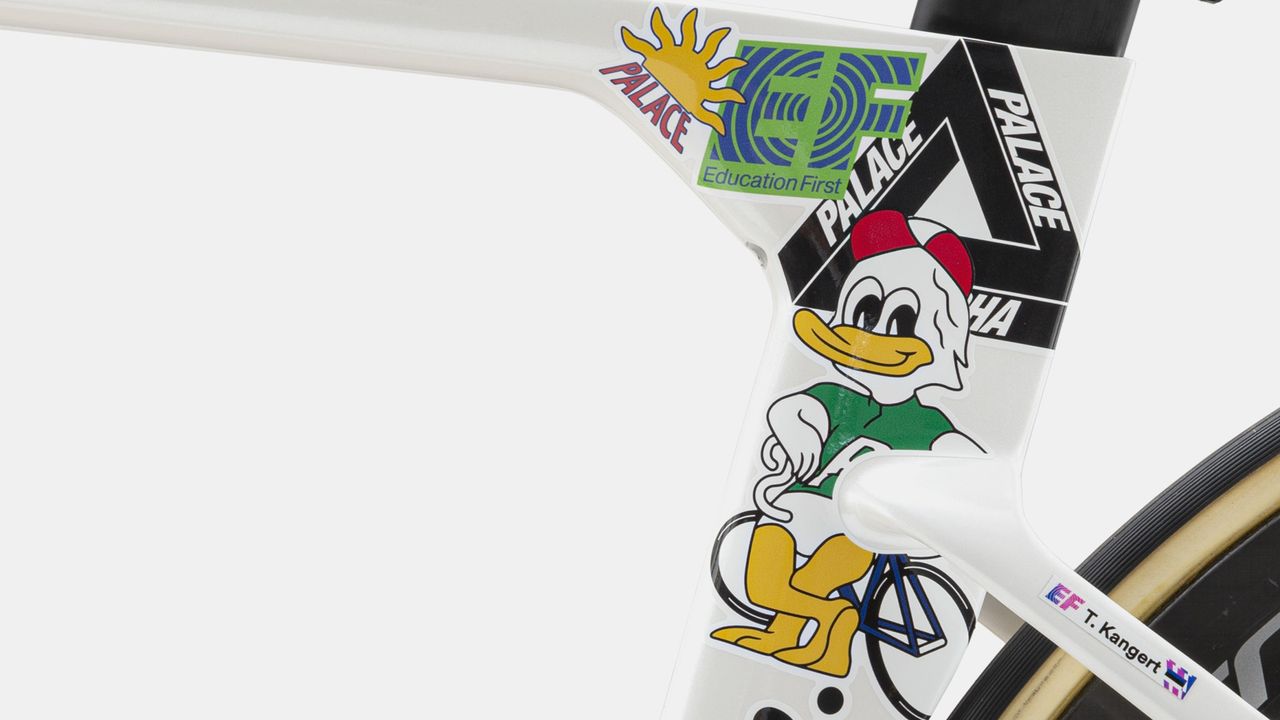 EF Pro Cycling x Palace Skateboards Cannondale bike