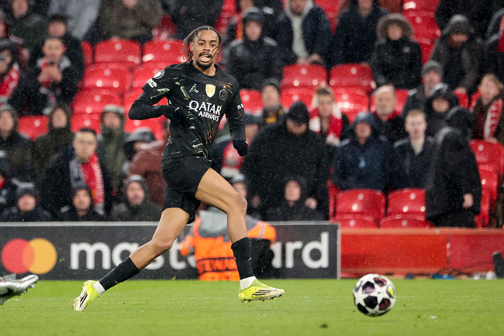 Bradley Barcola is already familiar with Anfield