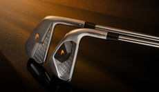 A picture of the McLaren Golf Series 1 and Series 3 irons 