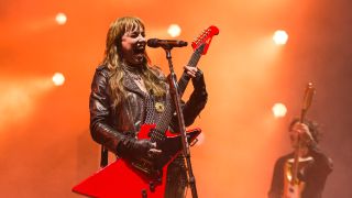 Lzzy Hale on stage