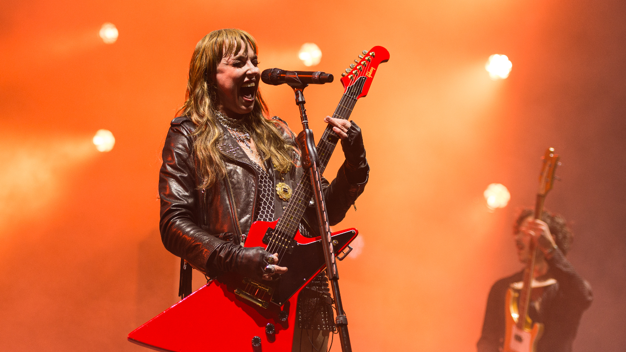 Lzzy Hale on stage