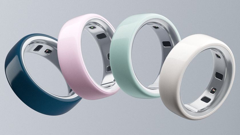 Close-up of the Oura Ring 4 Ceramic 