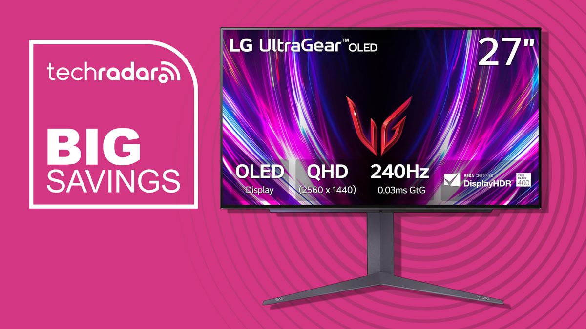 Save $400! LG’s 27-inch OLED UltraGear monitor is now less than $500, but act fast - it won't stay this price for long