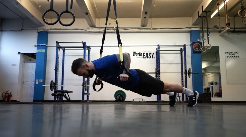 How to perform the TRX Y Fly 