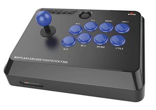 A fight stick for the PlayStation 4