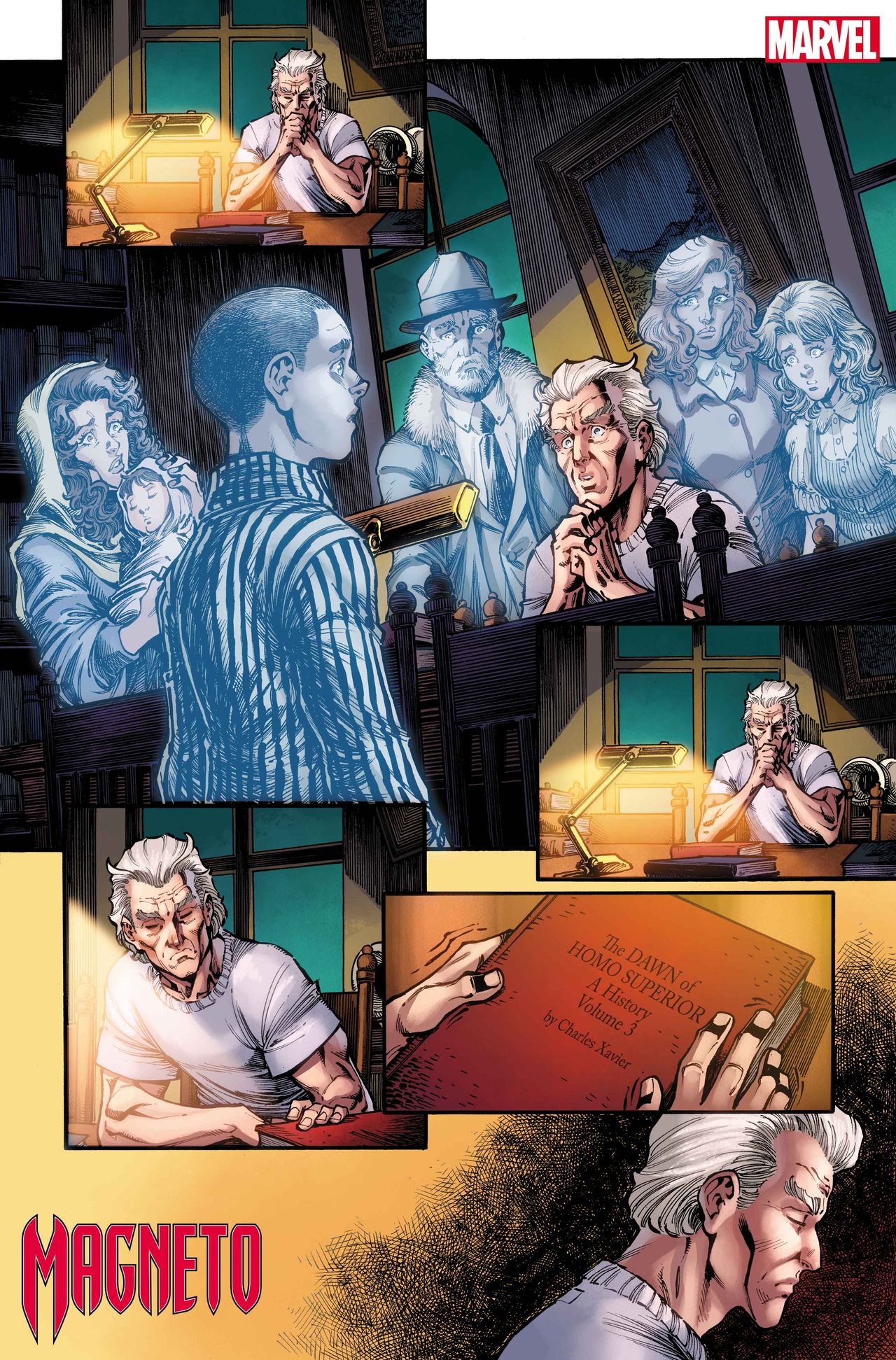 Pages from Magneto #1.