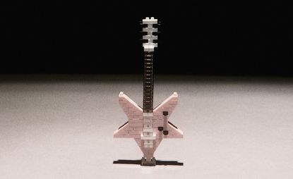 Saint Laurent Nanoblock electric star guitar