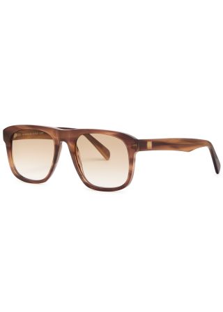 The Navigator Square-Frame Sunglasses