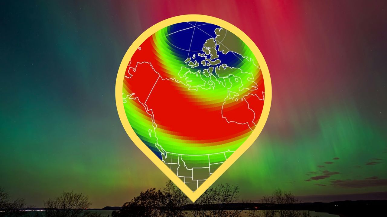 Geomagnetic storm could spark northern lights as far south as New York and Idaho tonight