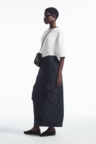 Cos Paperbag Utility Skirt