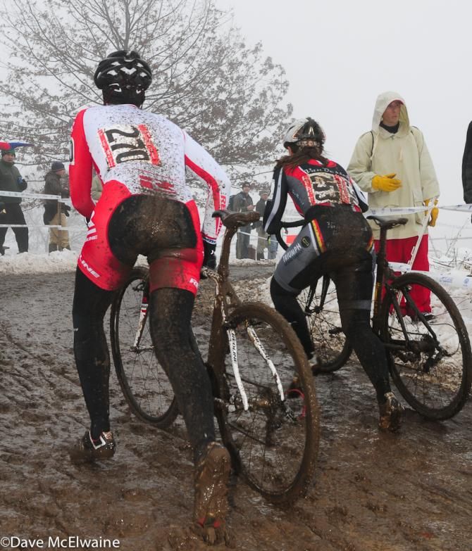 Kari Studley (Redline) and Rebecca Blatt going head to head