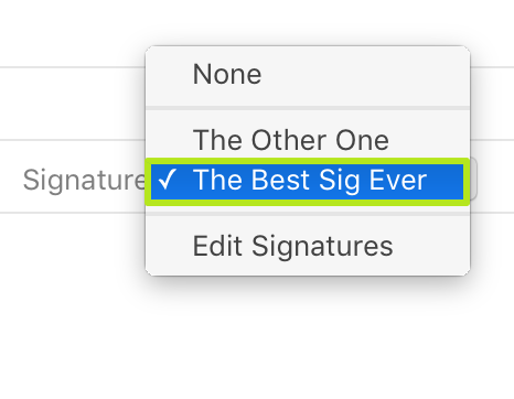 How to Add and Use Signatures in Apple Mail