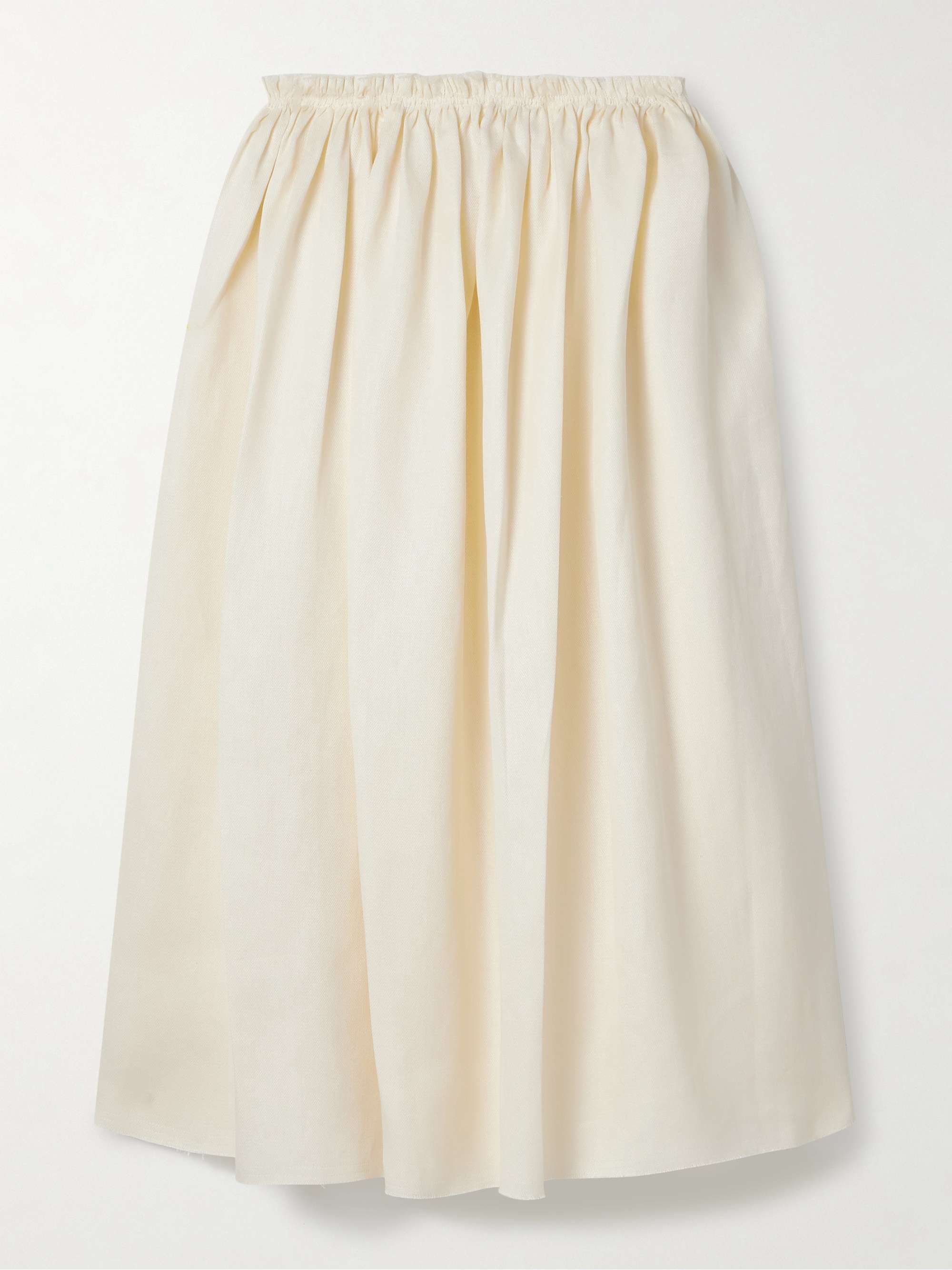 Chiara Linen Midi Skirt