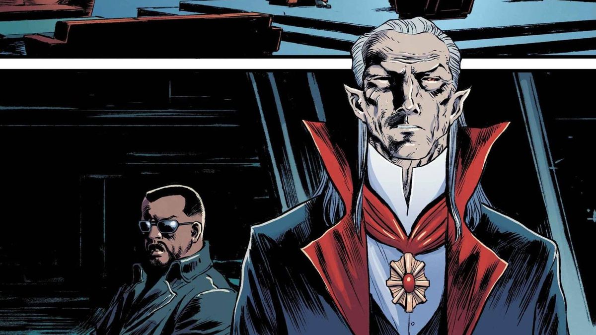 Sheriff Blade and Boss Dracula work together in Marvel's Vampire Nation ...