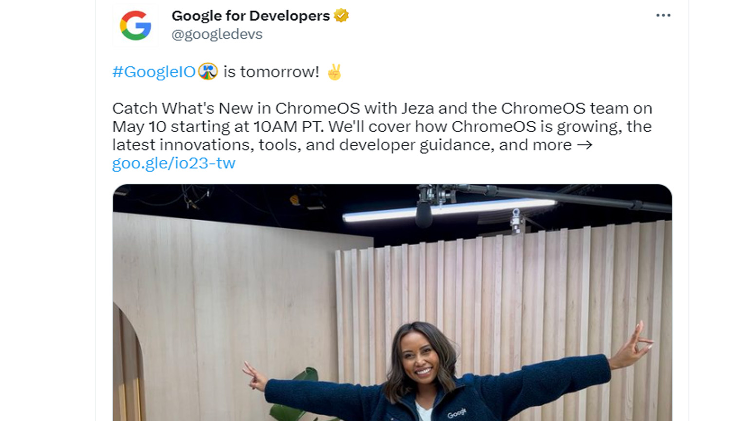 Chrome OS news at Google I/O