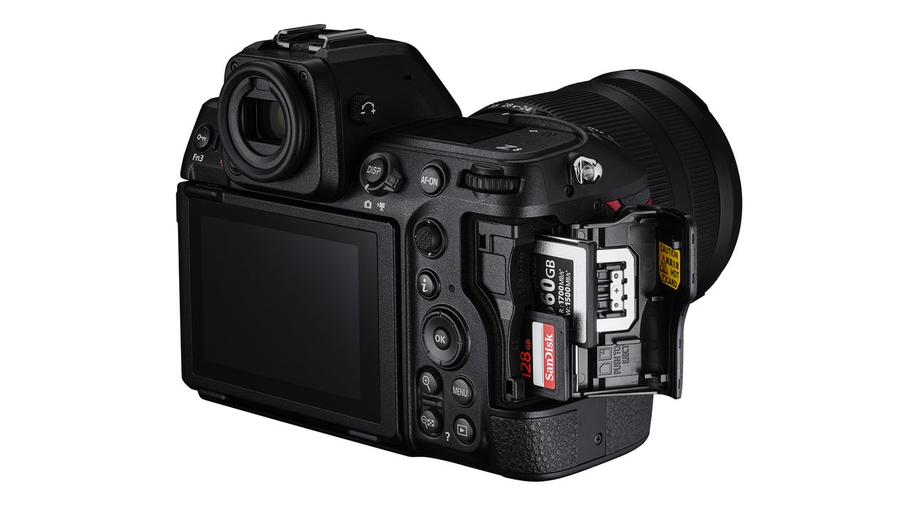 Nikon Z8 against a white background