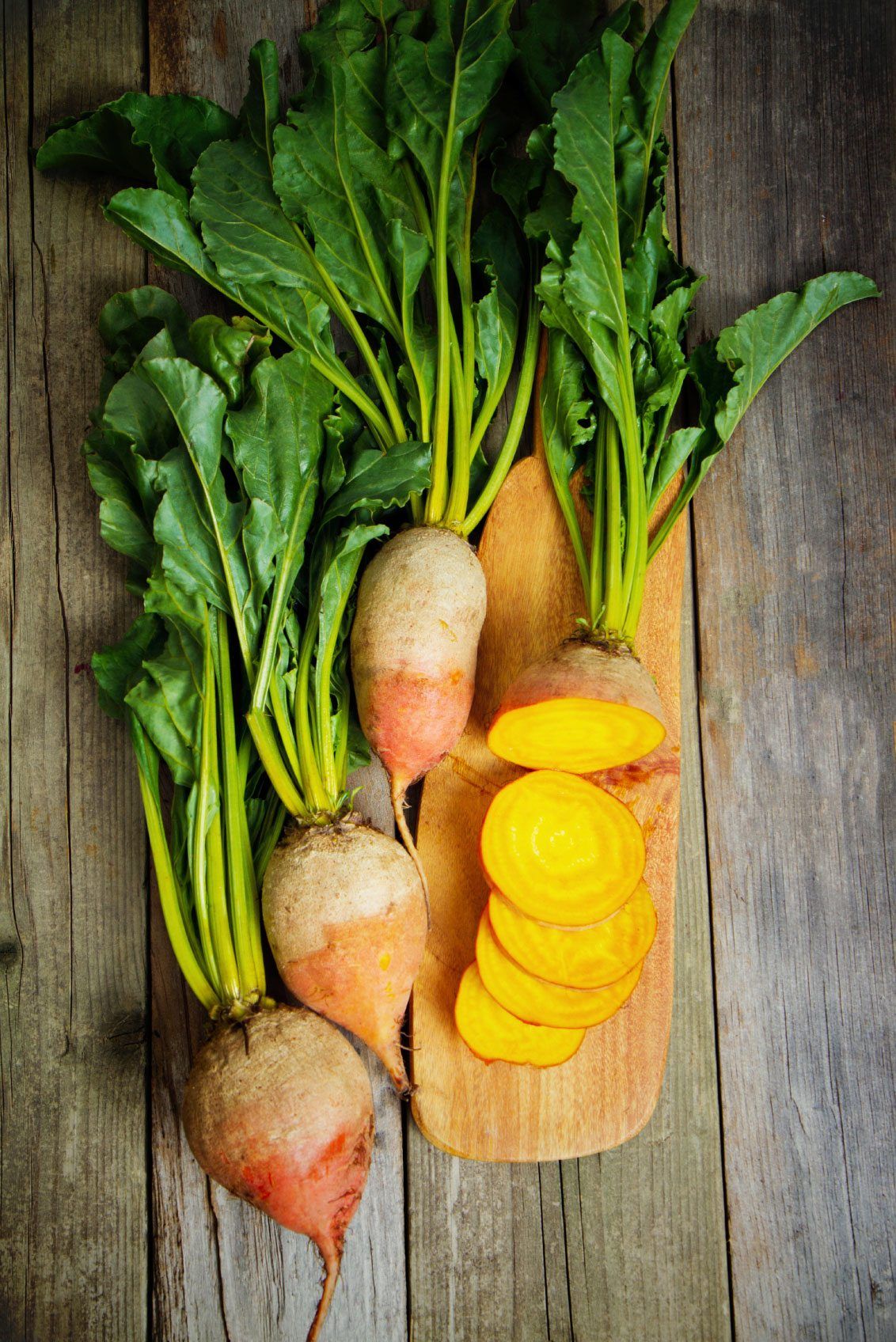 Sliced Golden Beets