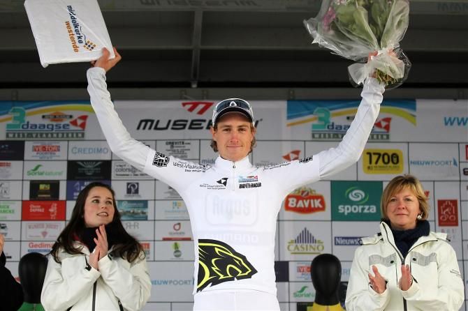 Tobias Ludvigsson (Team Argos-Shimano) leads the young rider classification after finishing fifth in the prologue time trial.