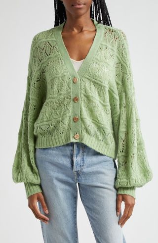 Textured Cardigan