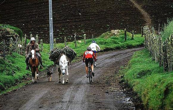 A typical day out on the La Ruta de los Conquistadores.