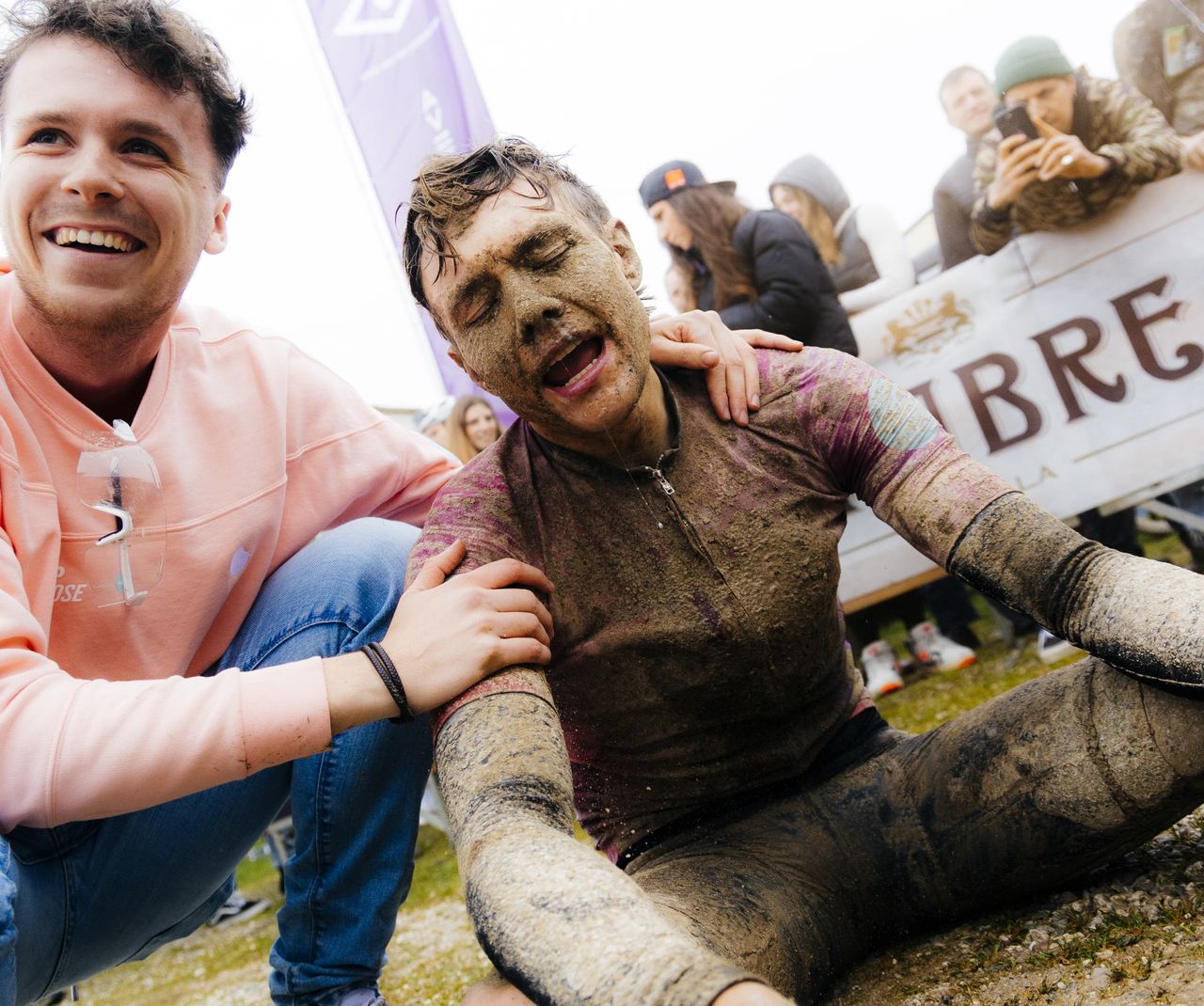 Men's winner Toby Perry called the conditions 'horrible'