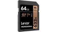 Lexar Professional 633x memory card product shot