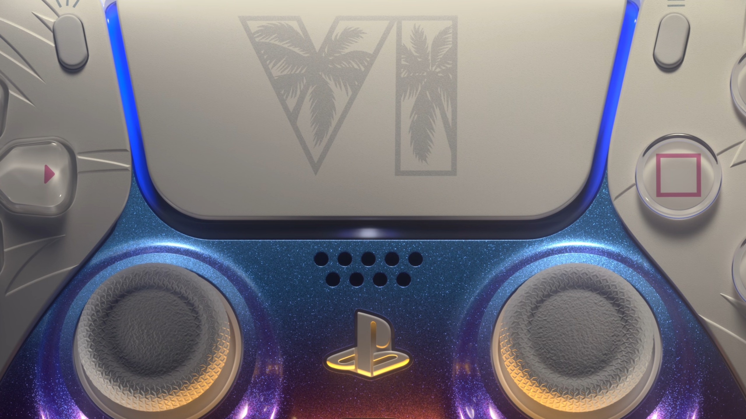 A close up of the new GTA 6 PS5 controllers