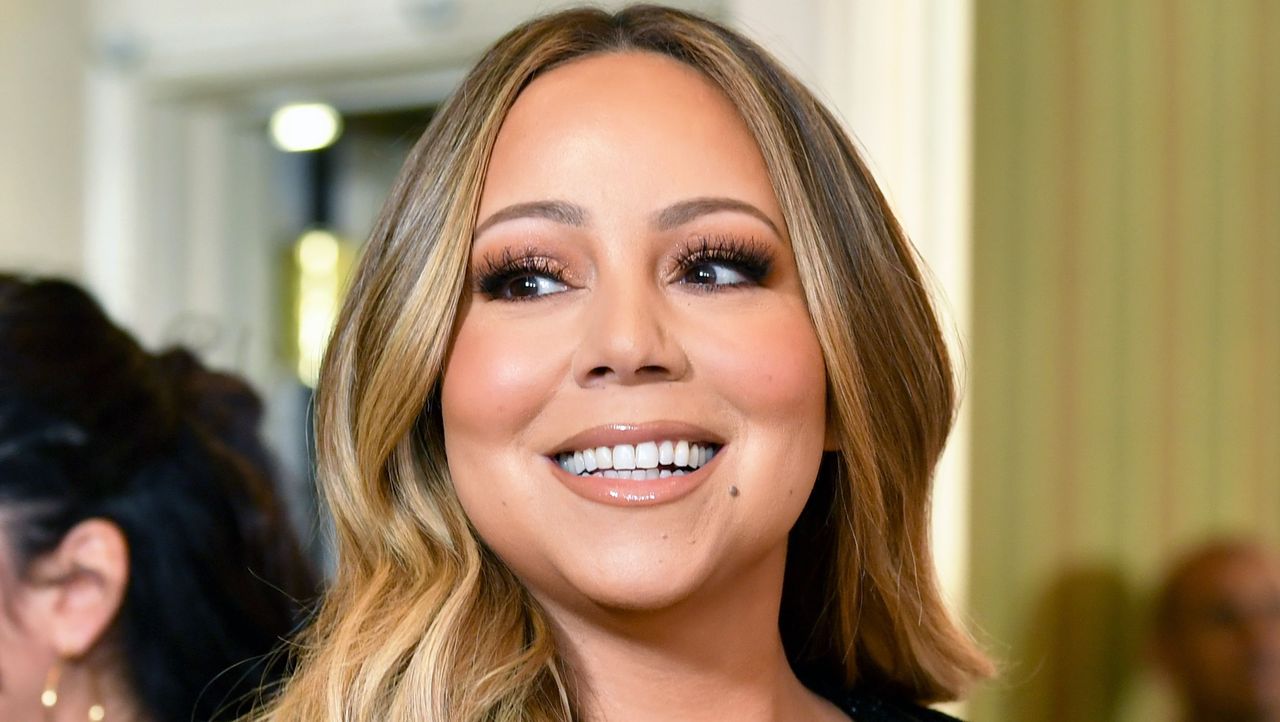 beverly hills, california october 11 mariah carey attends varietys 2019 power of women los angeles presented by lifetime at the beverly wilshire four seasons hotel on october 11, 2019 in beverly hills, california photo by amy sussmanfilmmagic