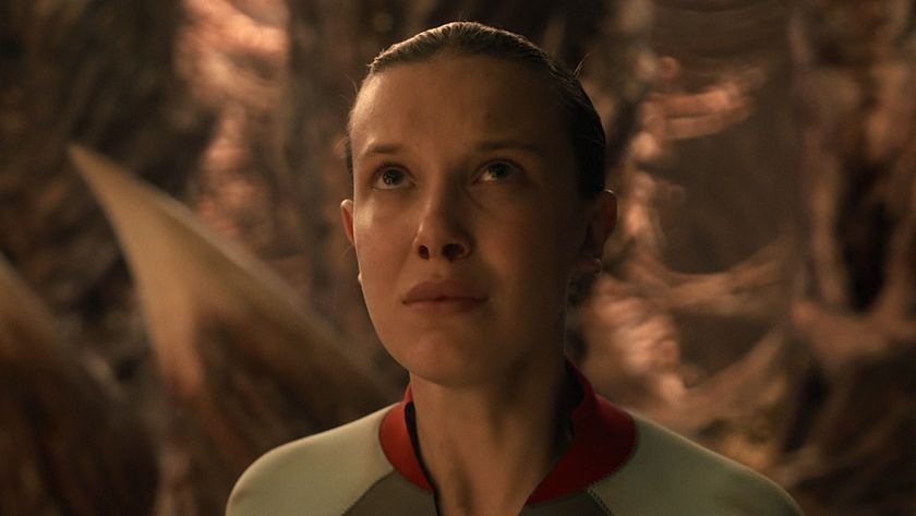 Eleven inside Mind Flayer during Stranger Things Series Finale