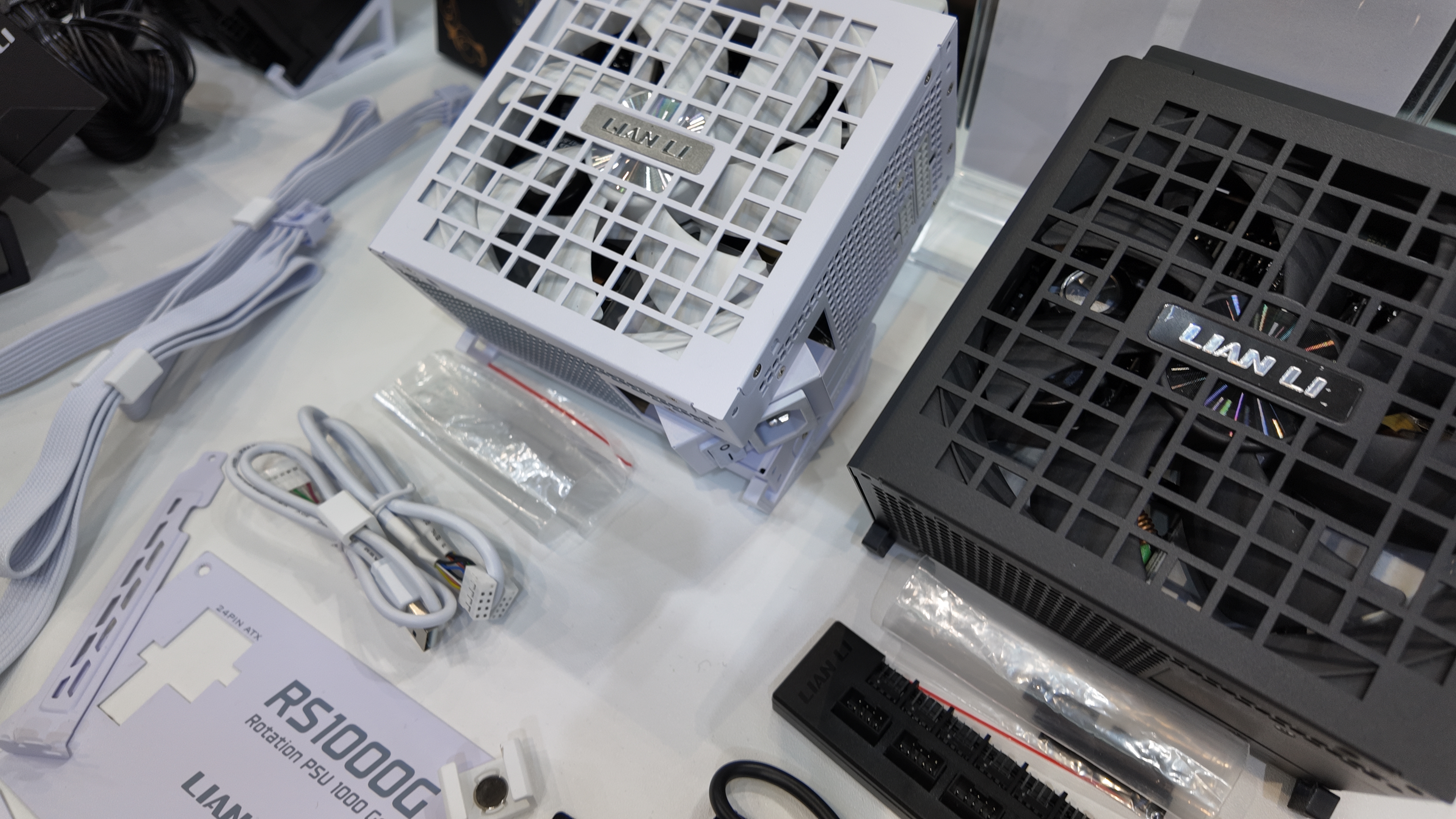 Lian Li’s new Rotation PSU has a power connector that swivels and I too have been asking, why?