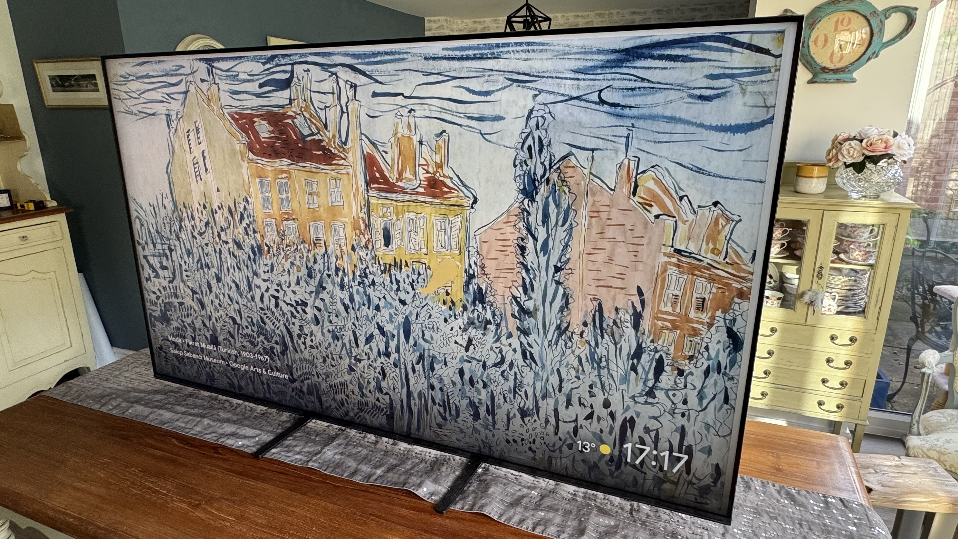 The Sony 65 Bravia 5 TV from the right