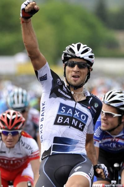 Juan Jos&eacute; Haedo (Saxo Bank) earns his fourth win of the season.