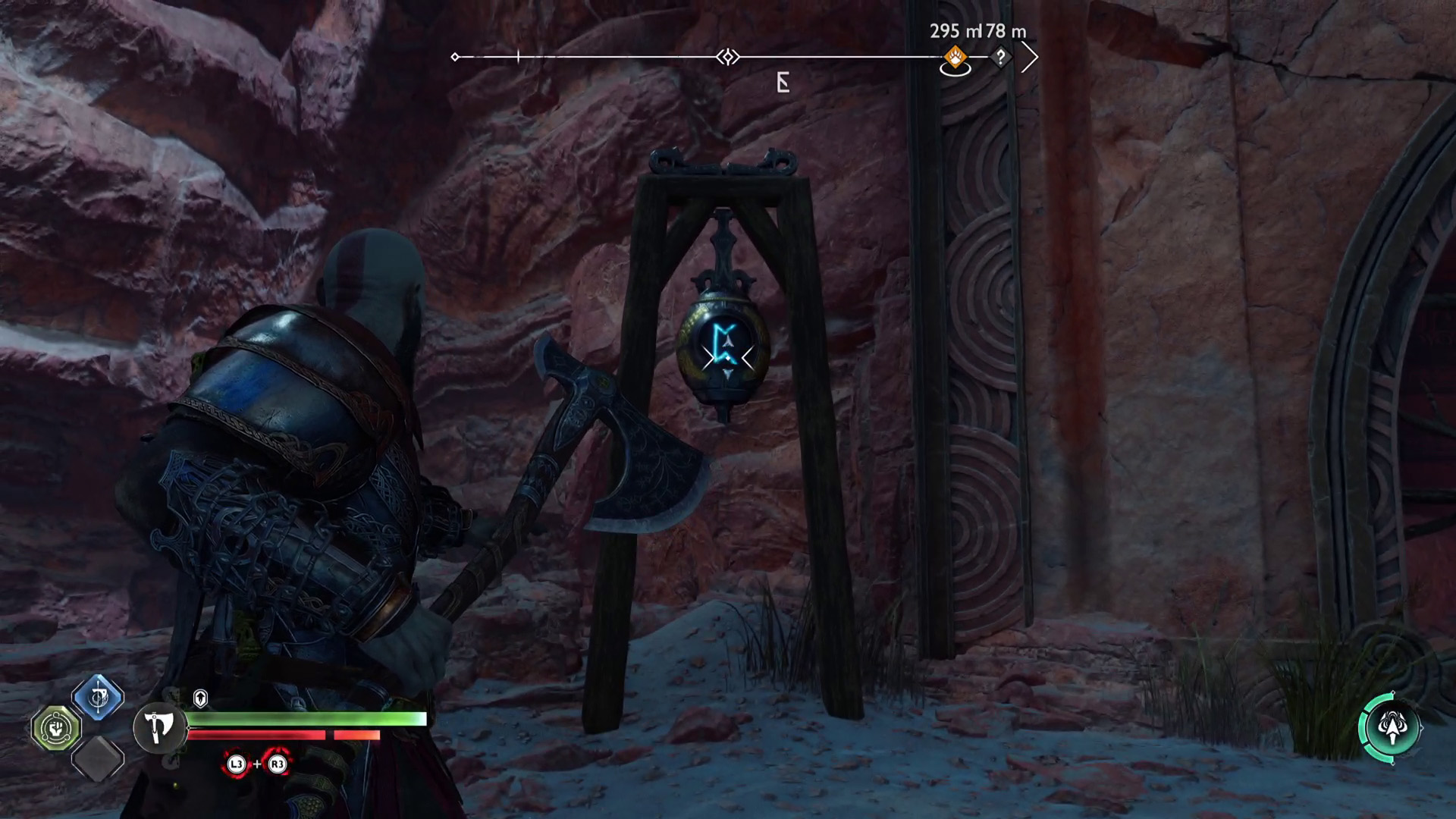 God of War Ragnarok runic Nornir chests in Alfheim