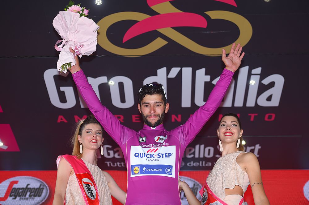 Fernando Gaviria (Quick-Step Floors) dominates the points competition at the Giro d'Italia
