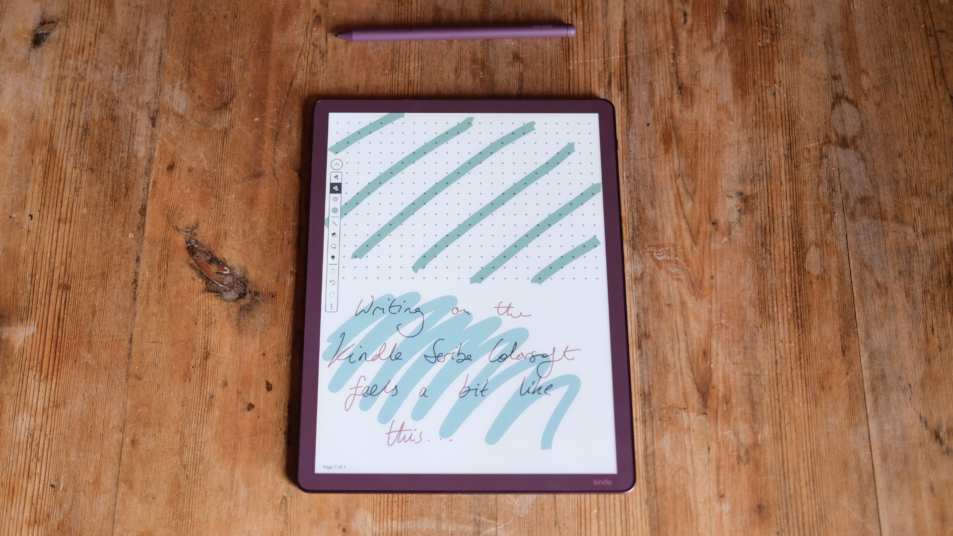 Amazon Kindle Scribe Colorsoft review