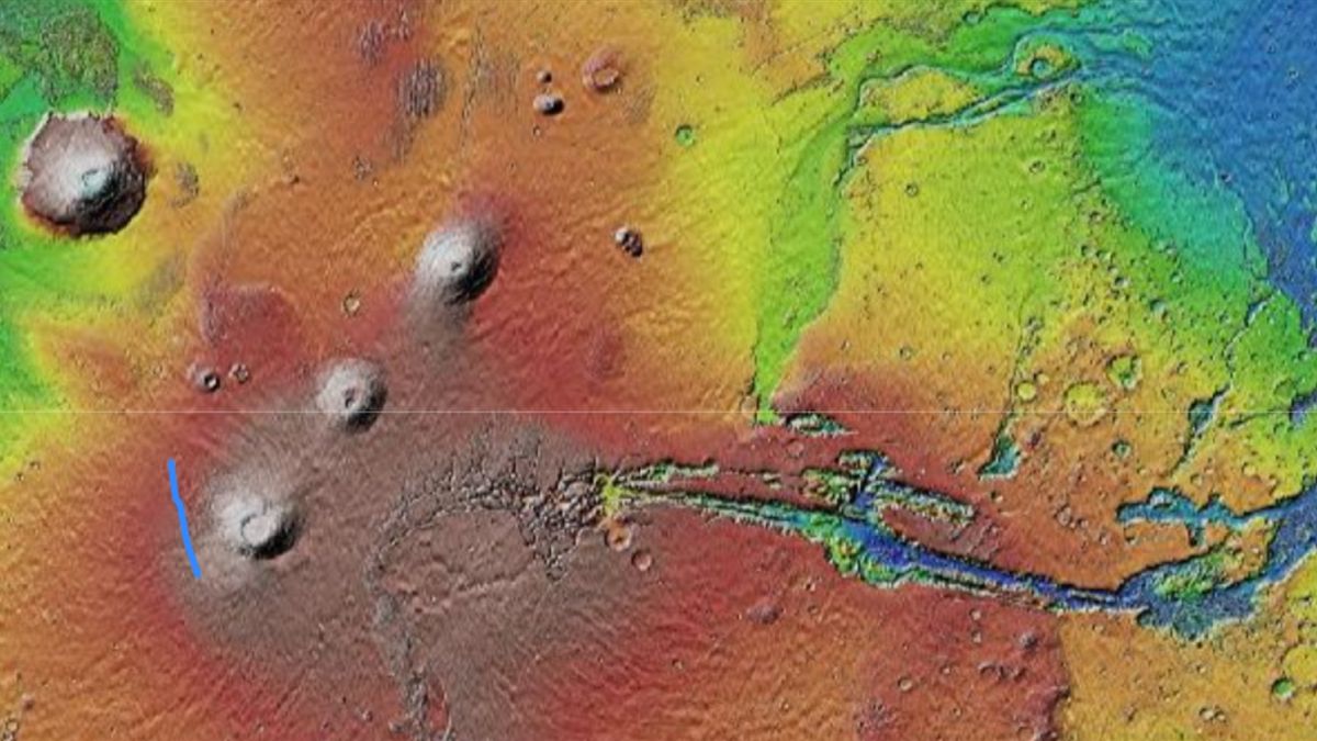 Grand Canyon-size 'scar' on Mars revealed like never before in striking ...