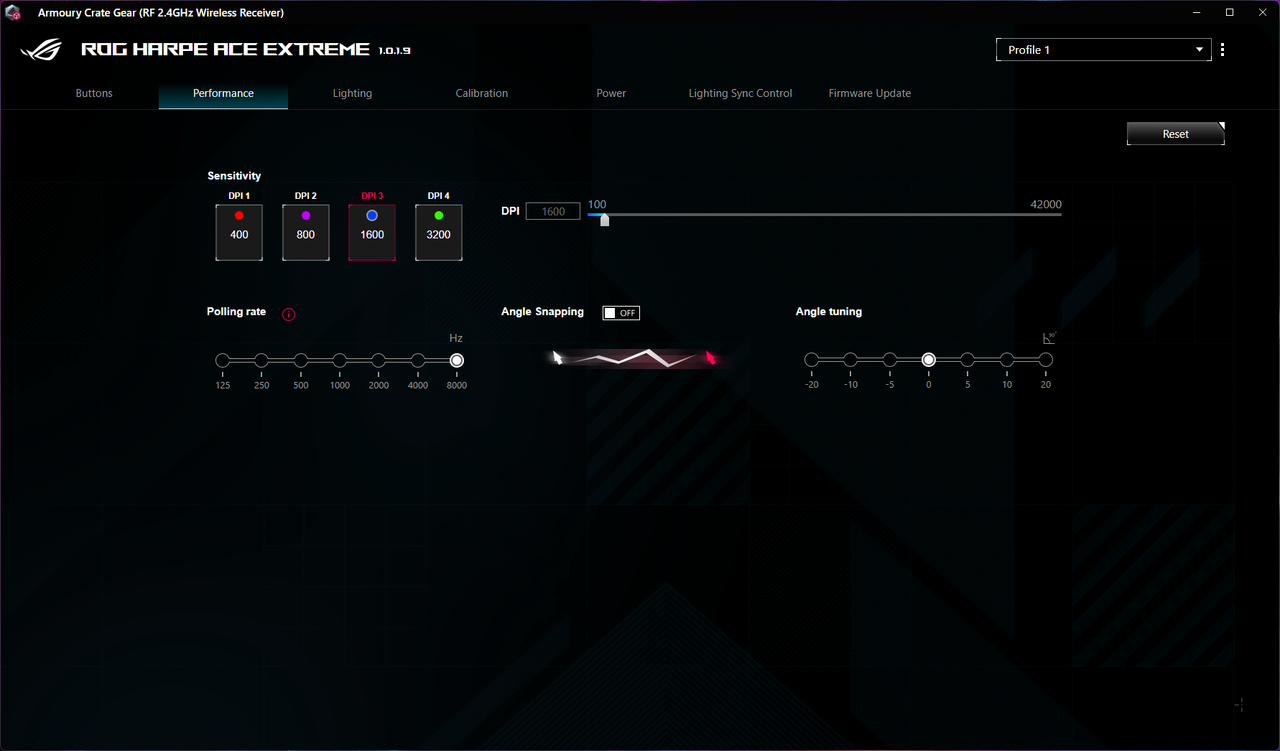 Asus ROG Harpe Ace Extreme
