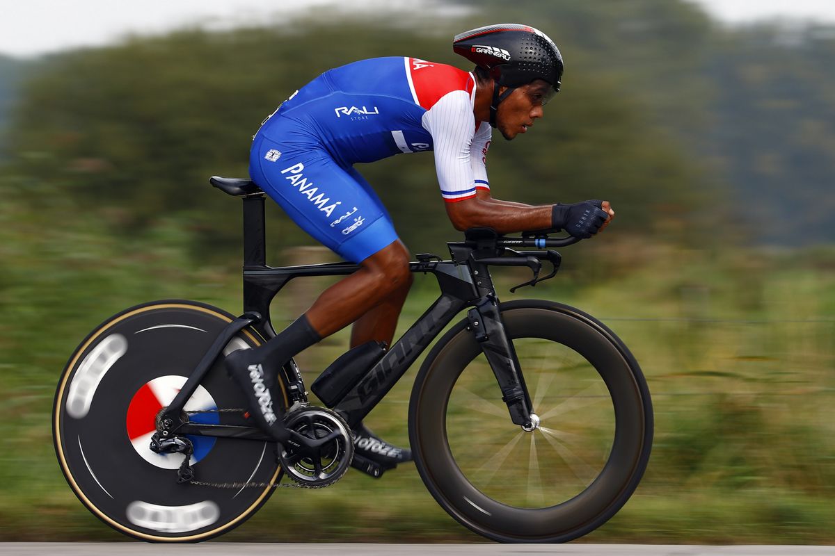 2021 UCI Road World Championships Flanders Men Elite Time Trial - Knokke - Heist Bruges 43,3 km - 19/09/2021 - Christofer Jurado (PAN) - photo Luca Bettini/BettiniPhoto&Acirc;&copy;2021