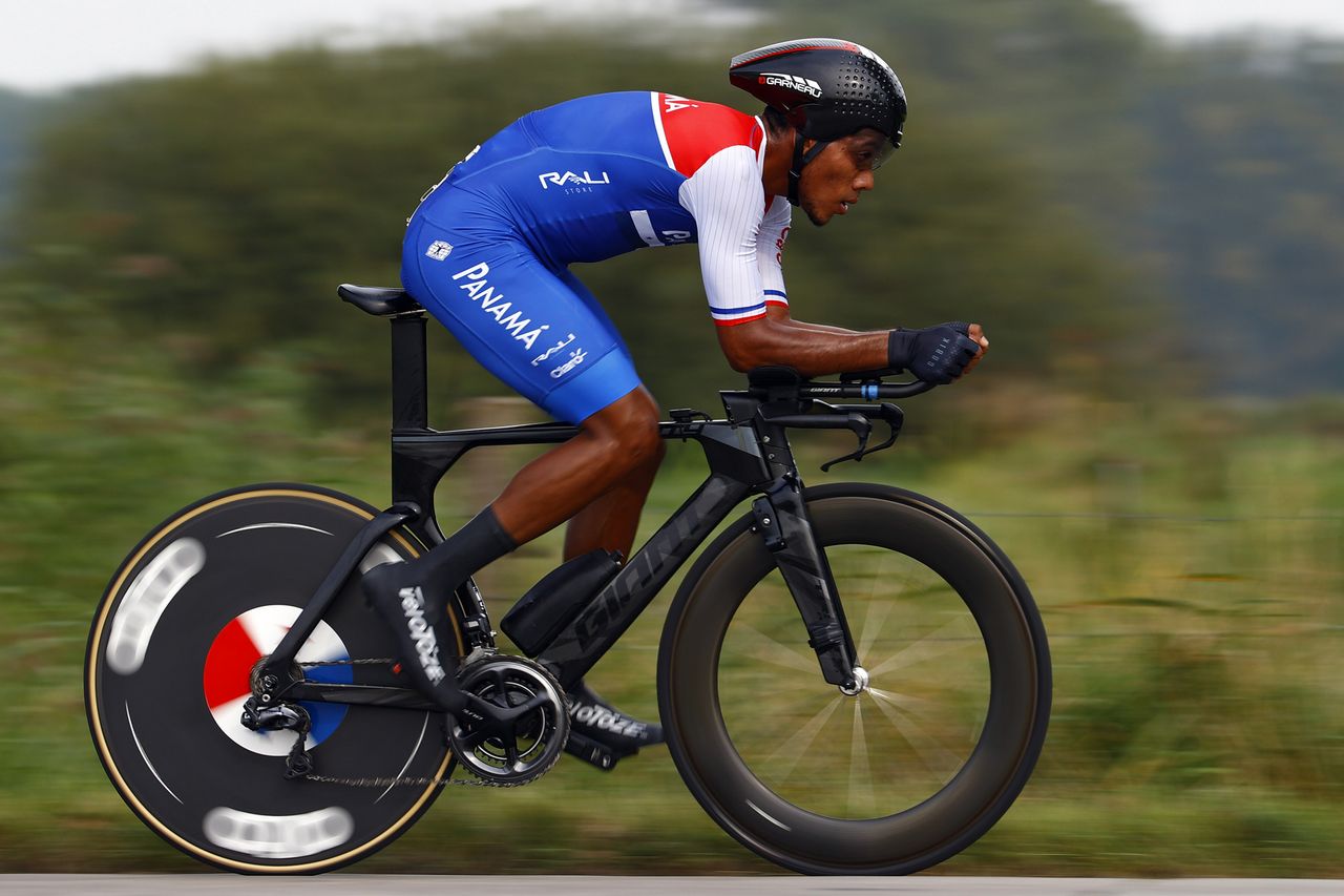 2021 UCI Road World Championships Flanders Men Elite Time Trial - Knokke - Heist Bruges 43,3 km - 19/09/2021 - Christofer Jurado (PAN) - photo Luca Bettini/BettiniPhoto&Acirc;&copy;2021