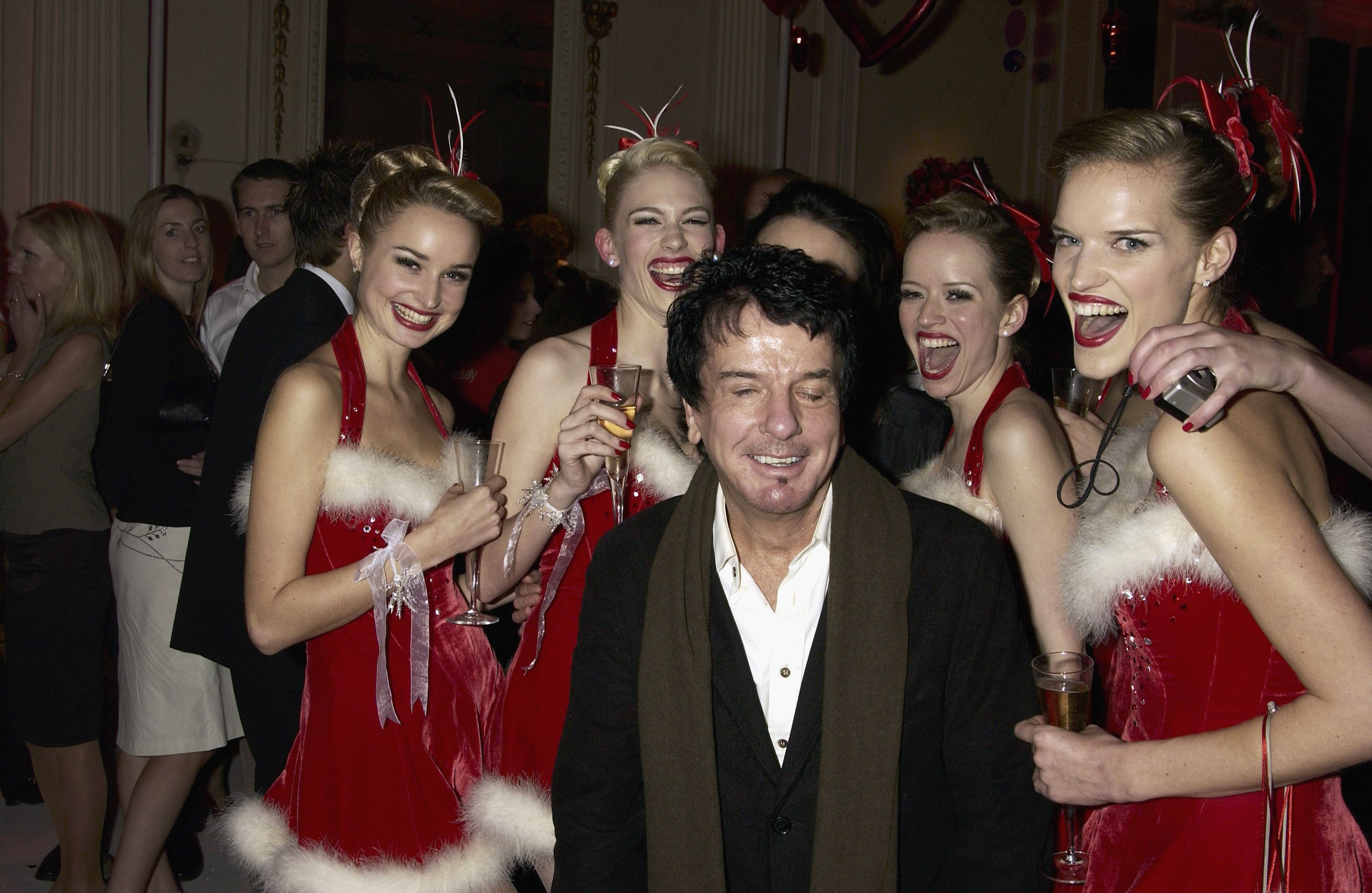 Nicky Haslam at the premier of Love Actually in 2003.