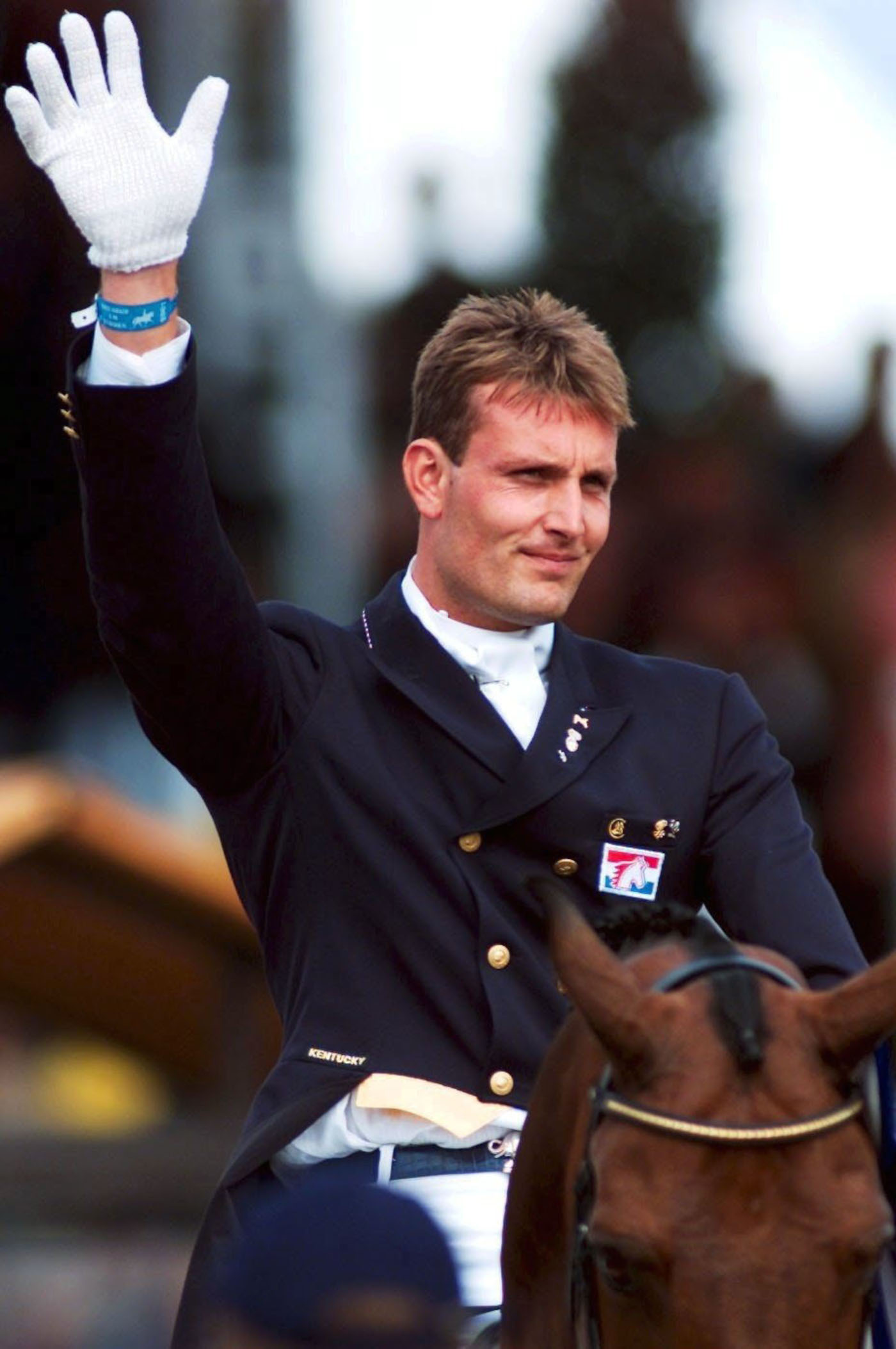 Dutch Olympic dressage rider Arjen Teeuwissen, pictured, has died aged 53.