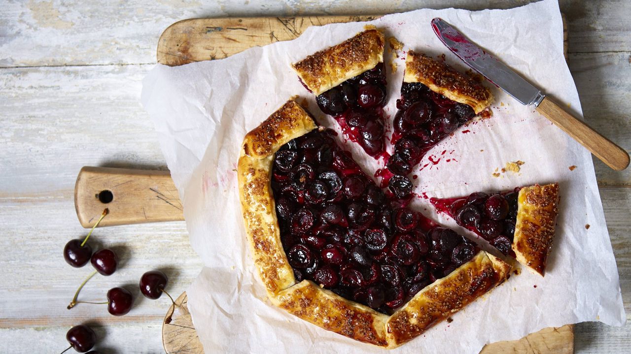 Cherry galette