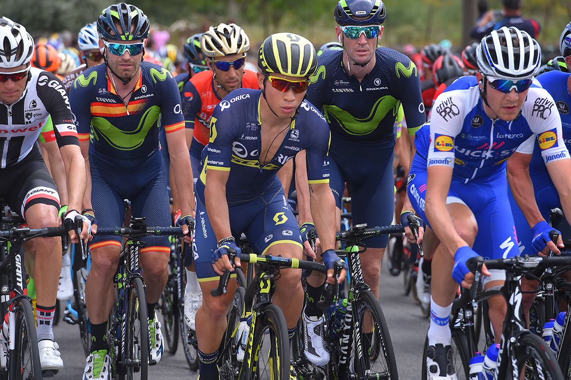Caleb Ewan on stage 5 of the Giro d'Italia