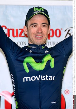 Stage winner Javier Moreno (Movistar).