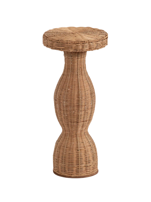 Sculptural Round Boho Drink Table