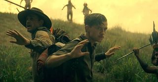 Tom Holland and Charlie Hunnam in The Lost City of Z