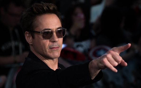 Actor Robert Downey Jr. 