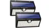 HETP Solar Lights Outdoor HETP Upgraded 78 LED Solar Motion Sensor Security Lights