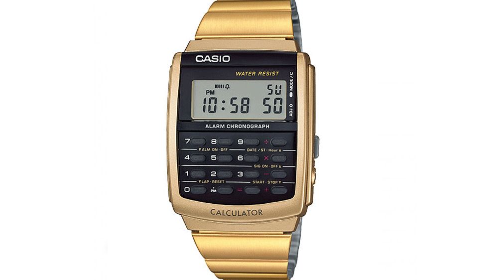 Casio still makes calculator watches